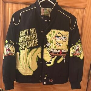 Black SpongeBob Kids Jacket